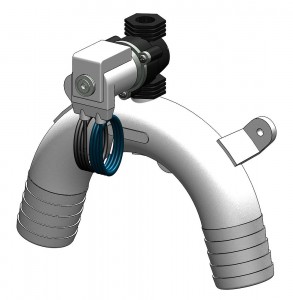 90464 Vented Loop with Solenoid 38mm White